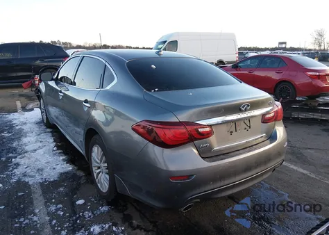 2015 Infiniti Q70L 3.7X из США, поврежденный, VIN JN1BY1PR9FM830301